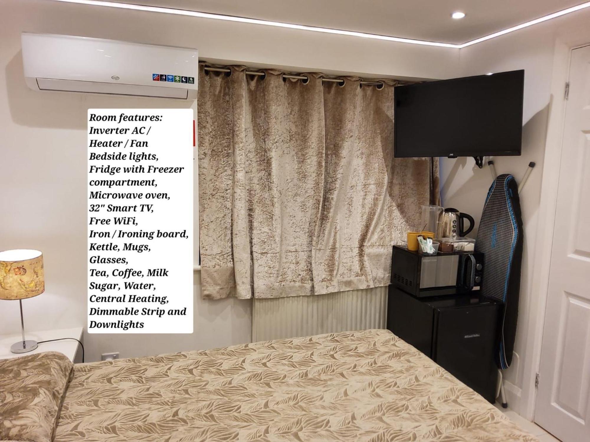 Air Conditioned Modern Double Bed Room With Private Attached Bathroom - Free Parking - Near London Heathrow Airport & Southall Broadway Экстерьер фото